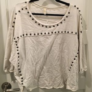 Free People Studded Shirt